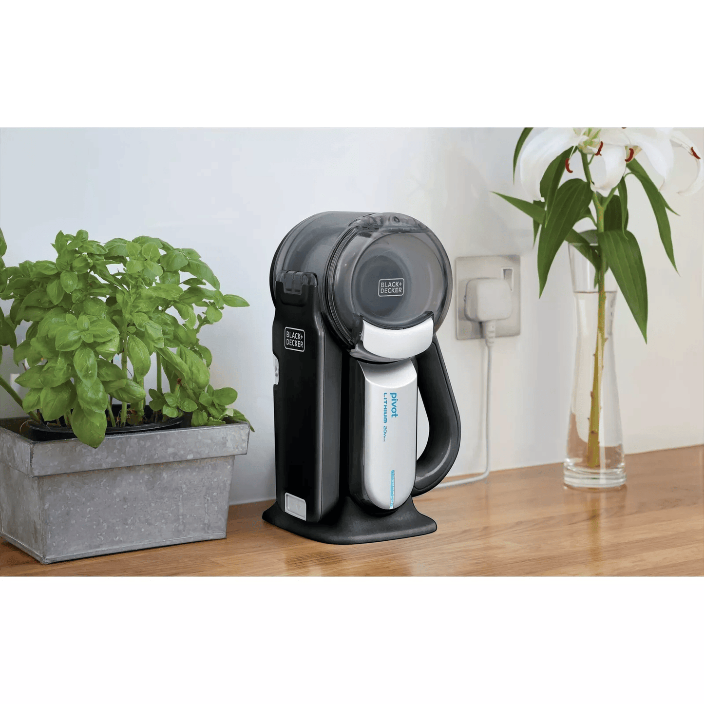 BLACK+DECKER PIVOT VAC Cordless Handheld Vacuum BDH2000PL - 20V Powerful Suction