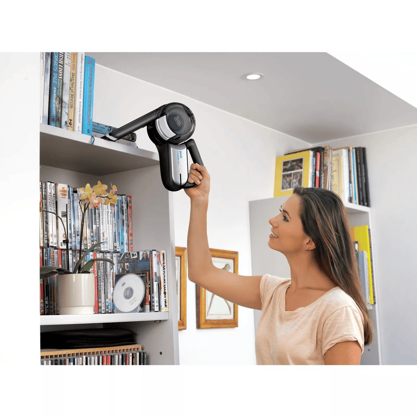 BLACK+DECKER PIVOT VAC Cordless Handheld Vacuum BDH2000PL - 20V Powerful Suction