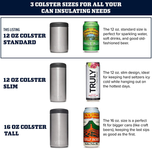 YETI Rambler 12 oz. Colster Can Insulator – Navy
