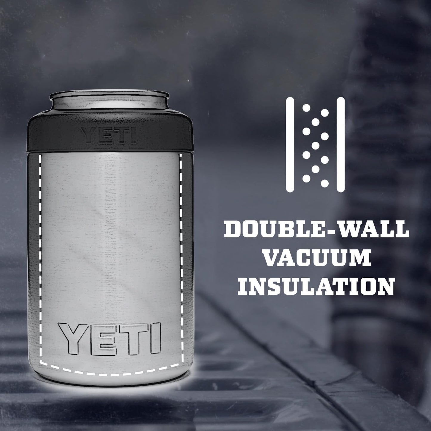 YETI Rambler 12 oz. Colster Can Insulator – Navy